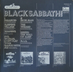 Attention! Black Sabbath! 6438 057 2