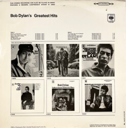Bob Dylan's Greatest Hits S 62694 2