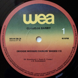 (Boogie Woogie) Dancin' Shoes / Boogie Tonight WEAN 280.20