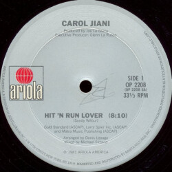 Hit 'N Run Lover OP 2208 1