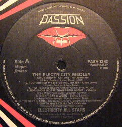 The Electricity Medley / Cheated By A Painted Love PASH 12 42 1