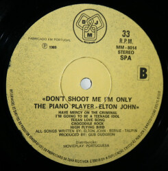 Don't Shoot Me I'm Only The Piano Player MM-8014 3