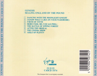 Selling England By The Pound CASCD 1074 2