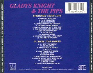 Everybody Needs Love /  If I Were Your Woman MCD08031MD 2