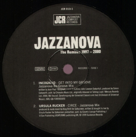 The Remixes 1997-2000 JCR 013-1
