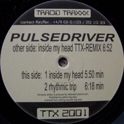 Inside My Head TTX 2001 2