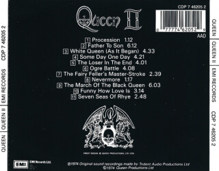 Queen II CDP 7 46205 2 2