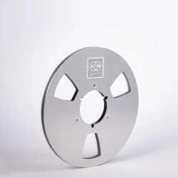 Metalen Spoel 26cm - Leeg Silver 1/4'' x 10.5''