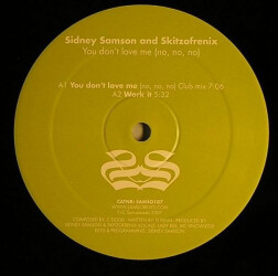You Don't Love Me (No ,No ,No) SAMSO107 1
