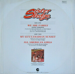 We Are Family (Long Version) (1984 Mix By Bernard Edwards) B 9692(T) 2