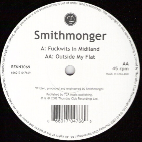 Fuckwits In Midiland / Outside My Flat RENN3069