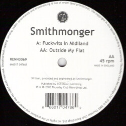 Fuckwits In Midiland / Outside My Flat RENN3069 1