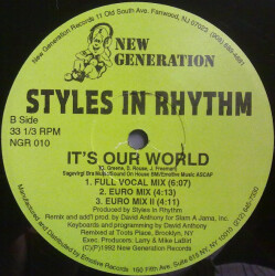 It's Our World NGR 010 2