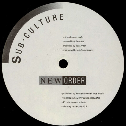 Sub-Culture fac 133