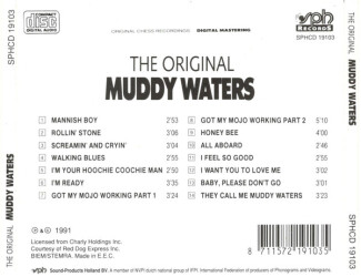 The Original Muddy Waters SPHCD 19103 2