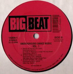Underground Dance Music Vol. 1 14204-1 2