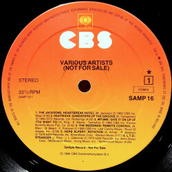 Various Artists (Not For Sale) SAMP 16 1