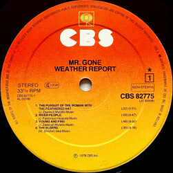 Mr. Gone CBS 82775 3